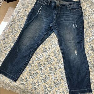 Kut from the Kloth Reese Ankle Straight Jeans